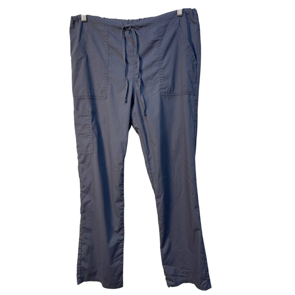 ScrubStar Uniform Drawstring Scrub Pant Color Grey Size S 30" inseam Pre-owned